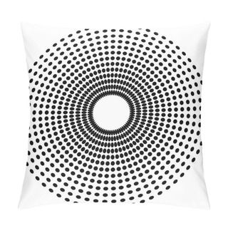 Personality  Dotted Radial Abstract Element Pillow Covers