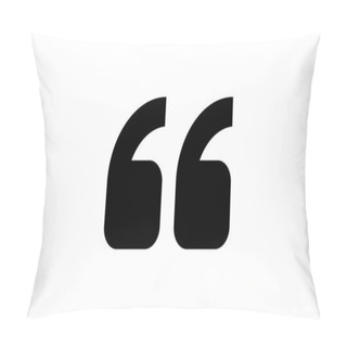 Personality  Quote Icon Vector In Trendy Template Pillow Covers