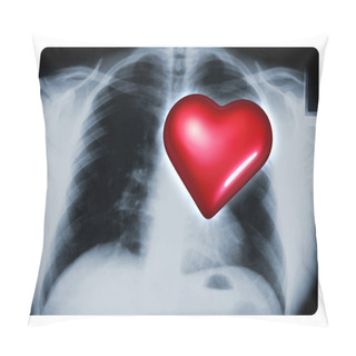 Personality  X-Ray Heart Pillow Covers