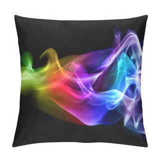 Personality  Colorful Smoke Pillow Covers