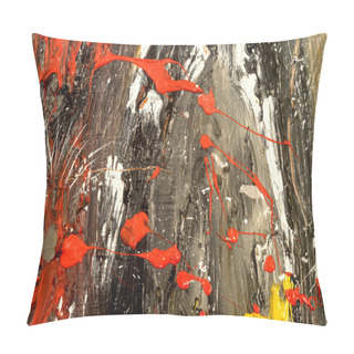 Personality  Abstract On Canvas Pillow Covers