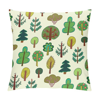 Personality  Trees Forest Pattern Pillow Covers