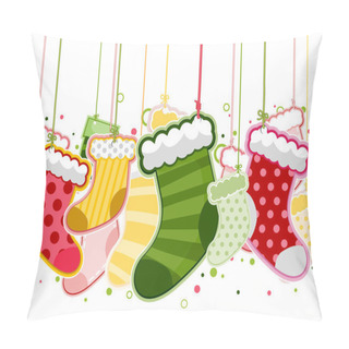 Personality  Christmas Stockings Pillow Covers