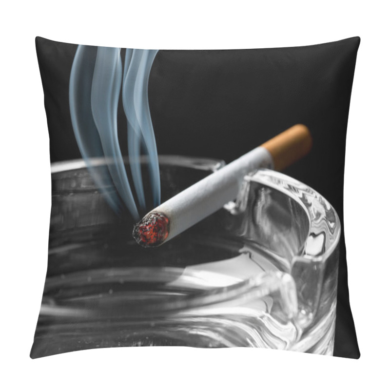 Personality  Cigarette On Ashtray Pillow Covers