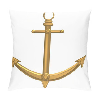 Personality  Golden Compass - Anchor - Wind Rose - Steering Wheel - Globe - Sailing Ship Pillow Covers