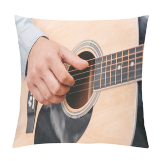 Personality  Man Playing Guitar Pillow Covers