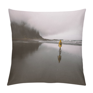 Personality  Wanderlust Explorer Discovering Icelandic Natural Wonders Pillow Covers
