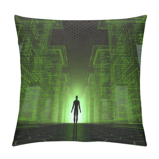 Personality  Hacker World Pillow Covers