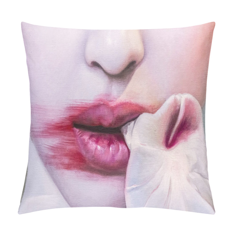 Personality  Artwork from Contemporary Istanbul, 2017 pillow covers