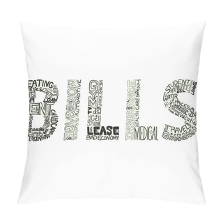 Personality  BILLS Montage Pillow Covers