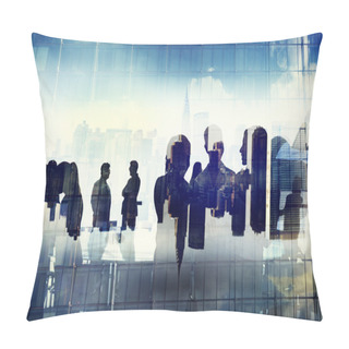Personality  Business People Working Pillow Covers