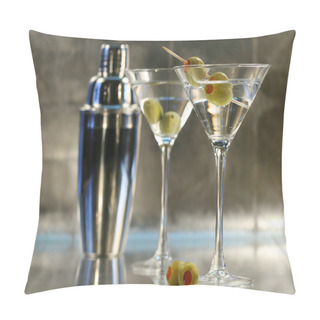 Personality  Martinis With Shaker Pillow Covers