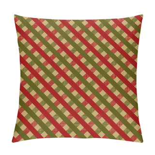 Personality  Retro Wrapping Paper For Christmas Gifts. Seamless Pattern Pillow Covers
