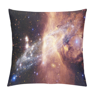 Personality  Nebulae An Interstellar Cloud Of Star Dust. Elements Of This Image Furnished By NASA Pillow Covers