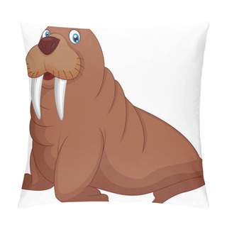 Personality  Cartoon Walrus Pillow Covers