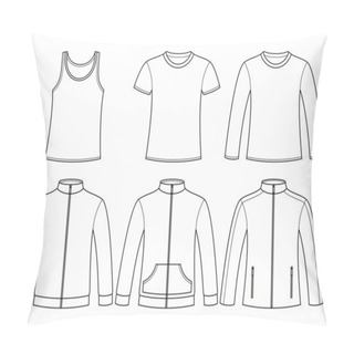 Personality  Singlet, T-shirt, Long-sleeved T-shirt, Sweatshirts And Jacket T Pillow Covers