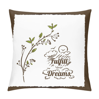 Personality  Encourage Quotes Design Pillow Covers