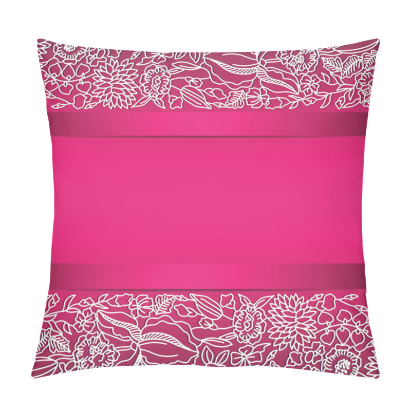 Personality  Pink Ornamental Card Pillow Covers