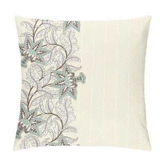 Personality  Seamless Floral Ornament Pillow Covers