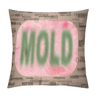Personality  Sliced Ham With Mold Pillow Covers
