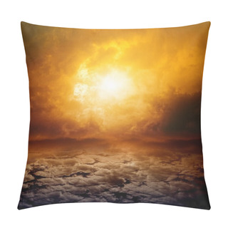 Personality  Dramatic Nature Background Pillow Covers