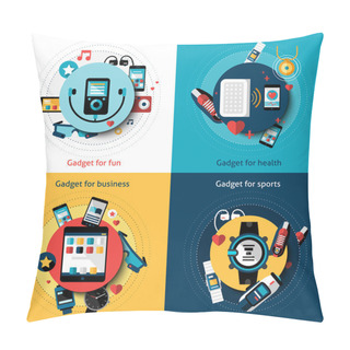 Personality  Wearable Technology Set Pillow Covers