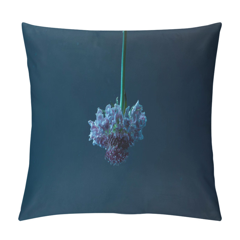 Personality  Close Up View Of Beautiful Flower In Water Wallpaper Pillow Covers