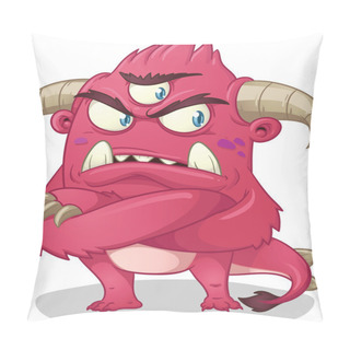 Personality  Pink Monster Pillow Covers