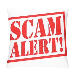 Personality  SCAM ALERT! Rubber Stamp Pillow Covers