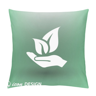 Personality  Environment Saving Concept Icon Pillow Covers