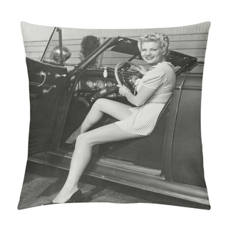 Personality  In The Driver's Seat Pillow Covers