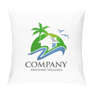 Personality  Modern Green Real Estate, Hotel Pillow Covers