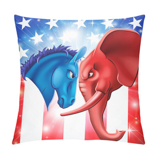 Personality  American Politics Concept Pillow Covers