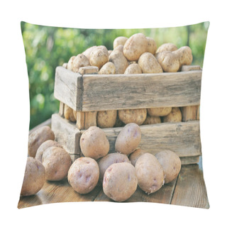 Personality  Potatoes In A Box. Pillow Covers