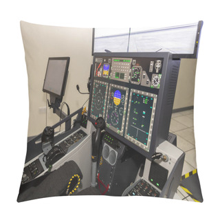 Personality  Fighter Aircraft Simulator Training Room Pillow Covers
