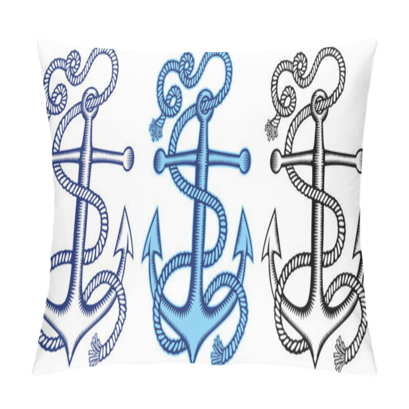Personality  Anchor pillow covers