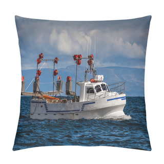 Personality  Commercial Fishing Boat Pillow Covers