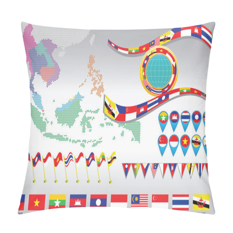 Personality  South east asian design pillow covers