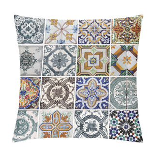 Personality  Lisbon Tiles Pillow Covers