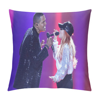 Personality  Valentina Monetta & Jimmie Wilson Eurovision 2017 Pillow Covers