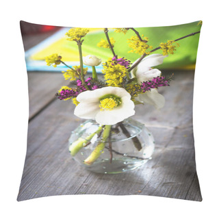 Personality  Beautiful Wild Flowers Bouquet Pillow Covers