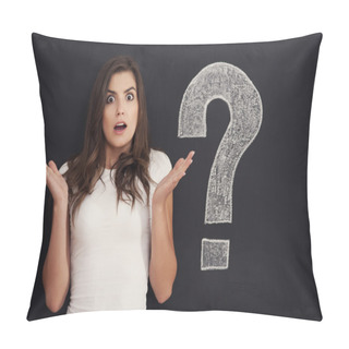 Personality  I Don't Know What To Do! Pillow Covers