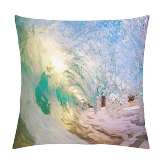 Personality  Ocean Wave Pillow Covers