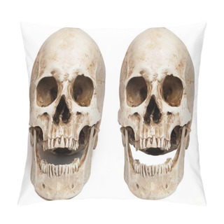 Personality  Skull-open Mouth Pillow Covers