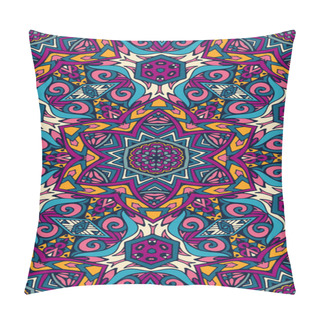 Personality  Seamless Vector Colorful Geometric Print Pillow Covers