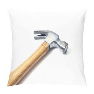 Personality  Hammer Isolated On White Background Pillow Covers
