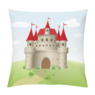 Personality Fairy-tale Castle Pillow Covers