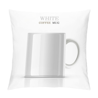 Personality  Classic White Mug Pillow Covers