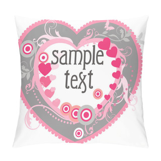 Personality  Heart Frame Pillow Covers