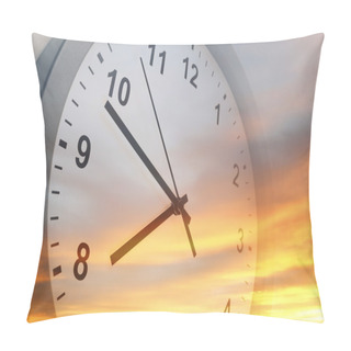 Personality  Time Passing Pillow Covers